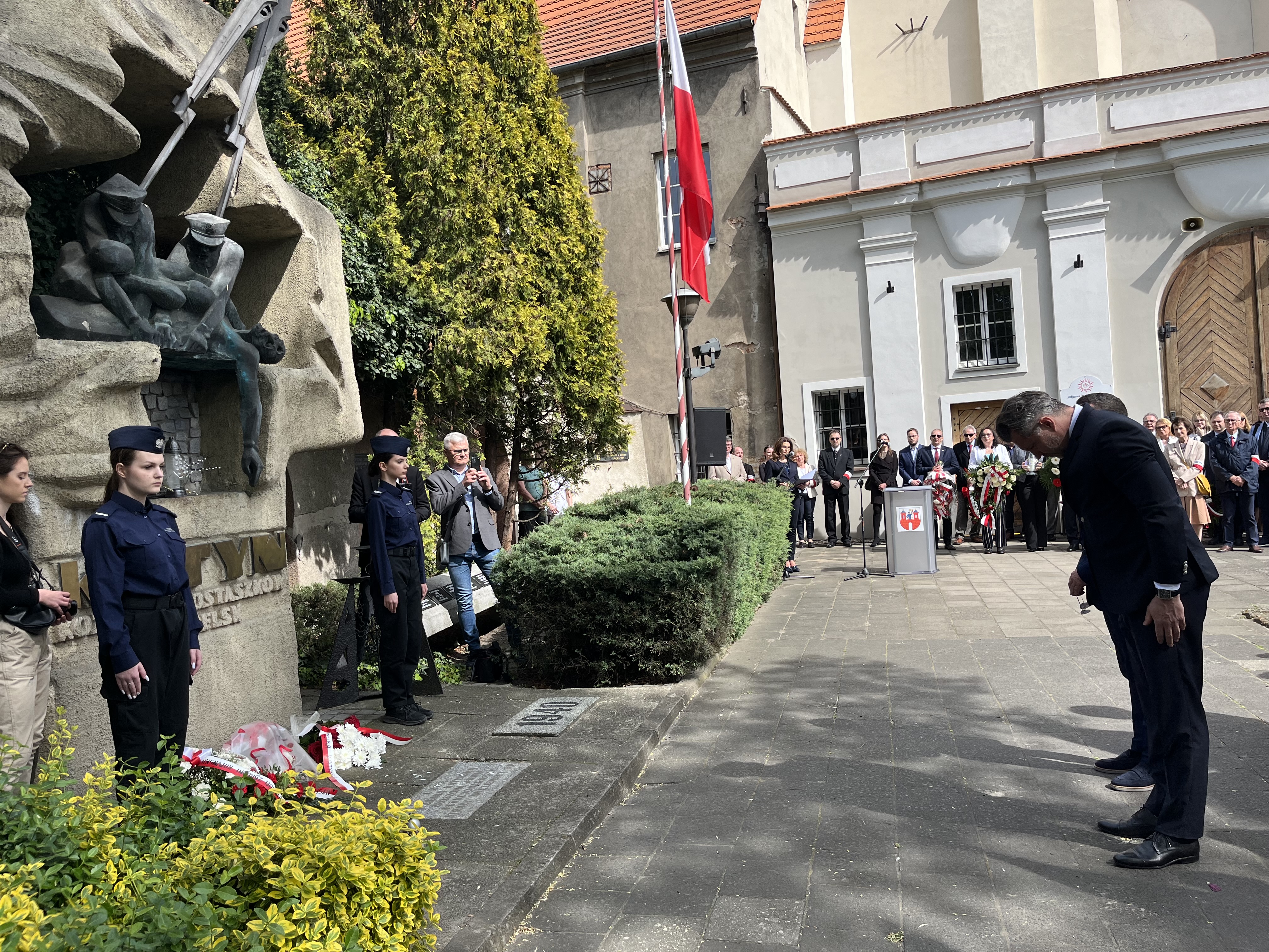 Kalisz obchody Katyń - Danuta Synkiewicz