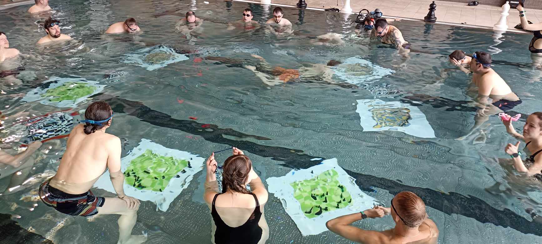 chess diving szachy podwodnr - Sandra Soluk