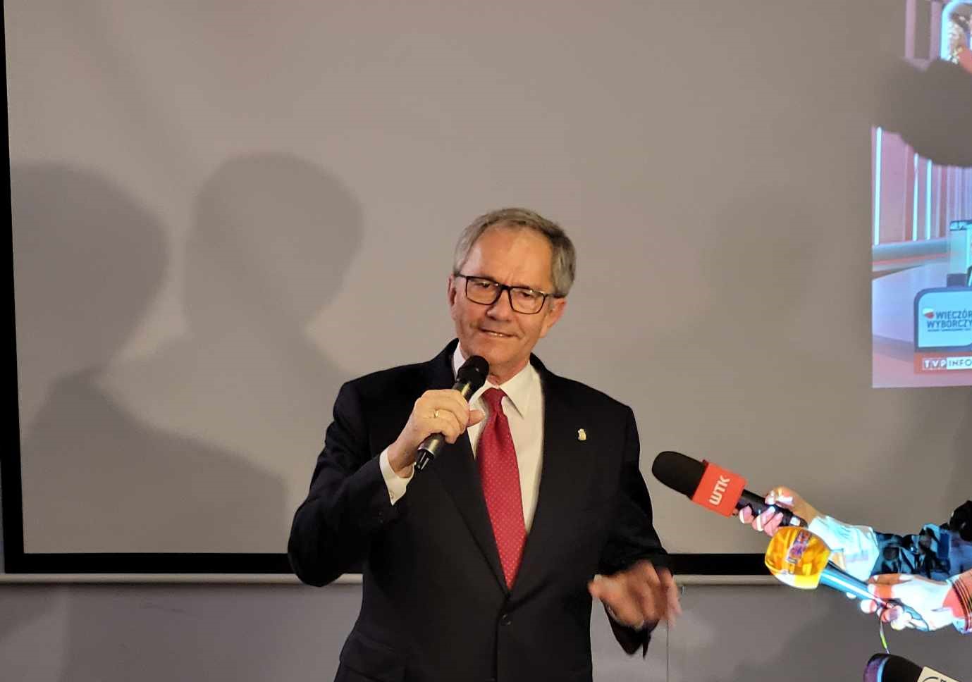 Czerwiński wieczór wyborczy - Krzysztof Polasik