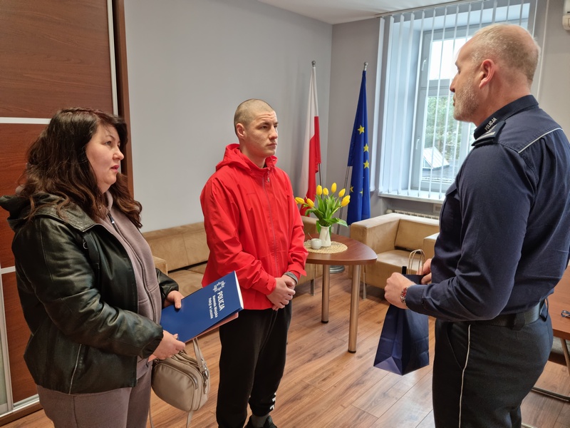 nagroda dla 17-latka Leszno - Policja Leszno