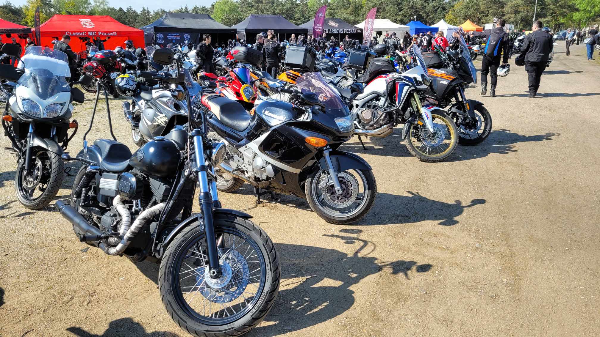 parada motocykle - Krzysztof Polasik