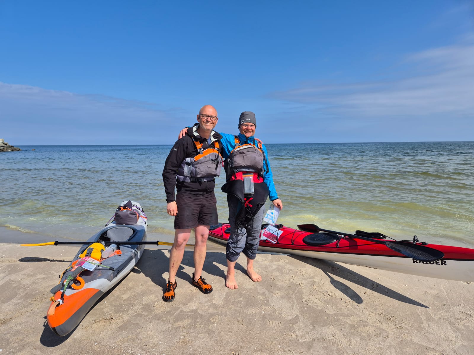 kajakarze z poznania dotarli do bałtyku - Archiwum prywatne