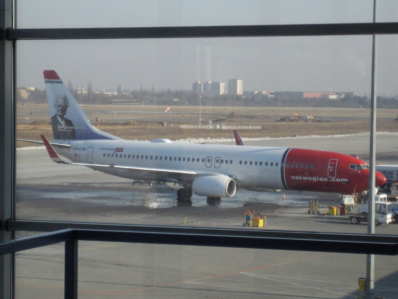 Lotnisko Ławica, samolot Air Norwegian - Wojciech Chmielewski