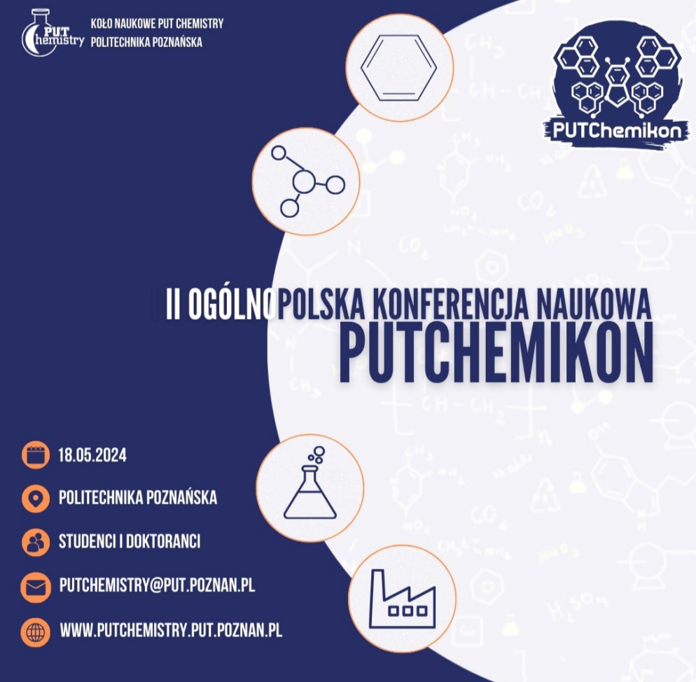 II Ogólnopolska Konferencja Naukowa PUTChemikon 2024 - Organizator
