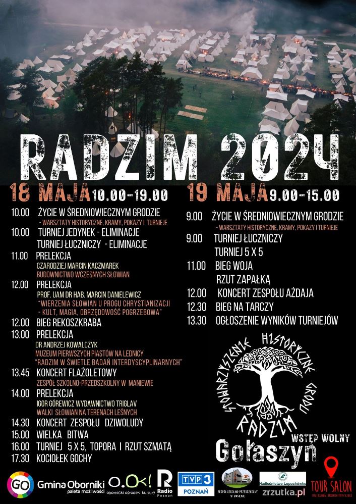 Festyn wczesnośredniowieczny w Gołaszynie 2024 - Organizator