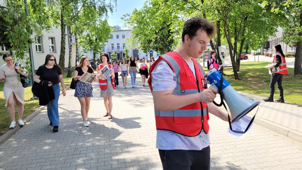 Inicjatywa Pracownicza popiera studentów z krakowa  - Krzysztof Polasik - Radio Poznań