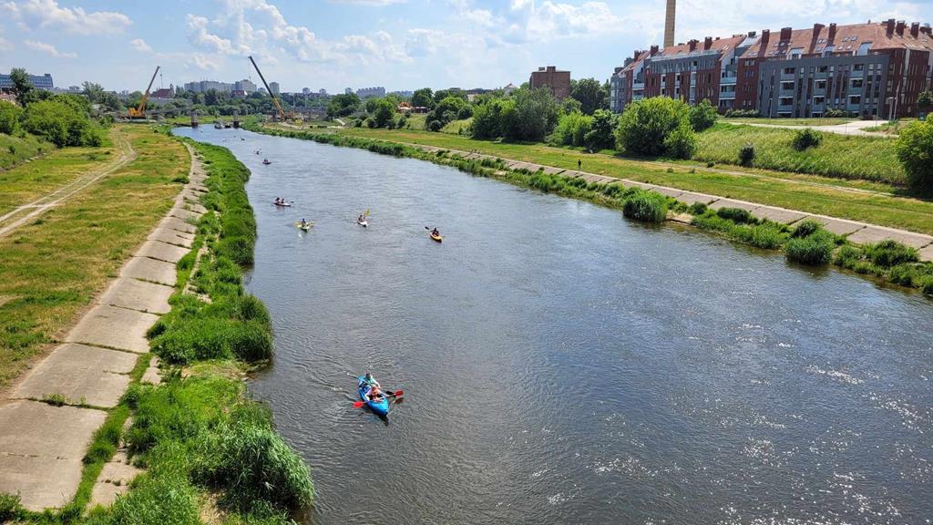 kajaki na warcie masa krytyczna kajaki  - Krzysztof Polasik - Radio Poznań