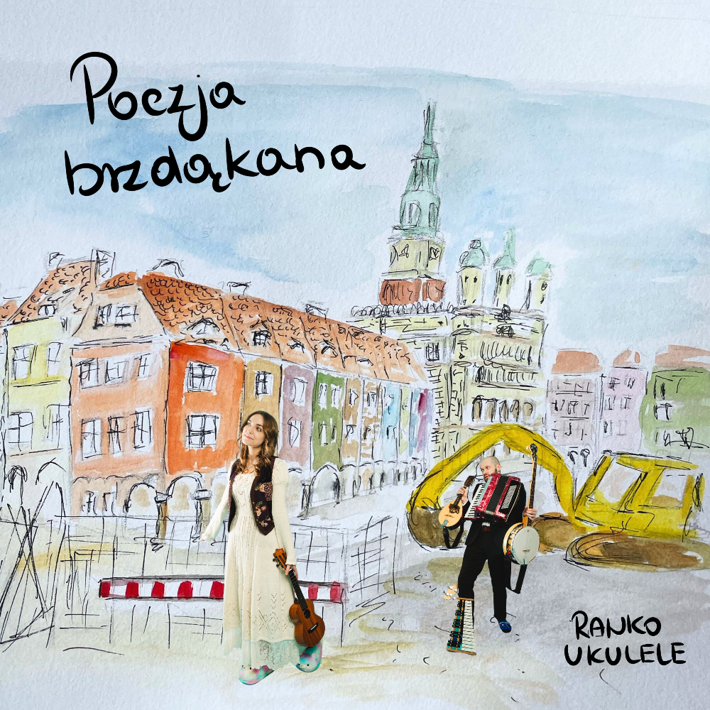 Ranko Ukulele „Poezja brzdąkana” - okładka płyty