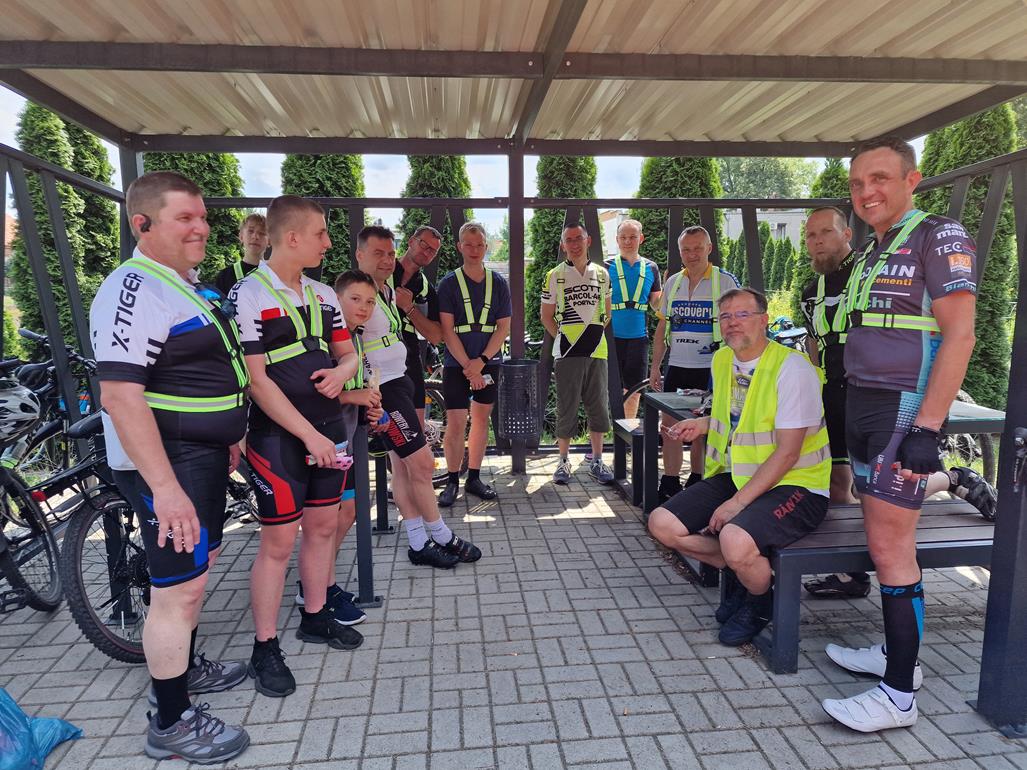 rowerami z poznania do częstochowy - Grzegorz Ługawiak