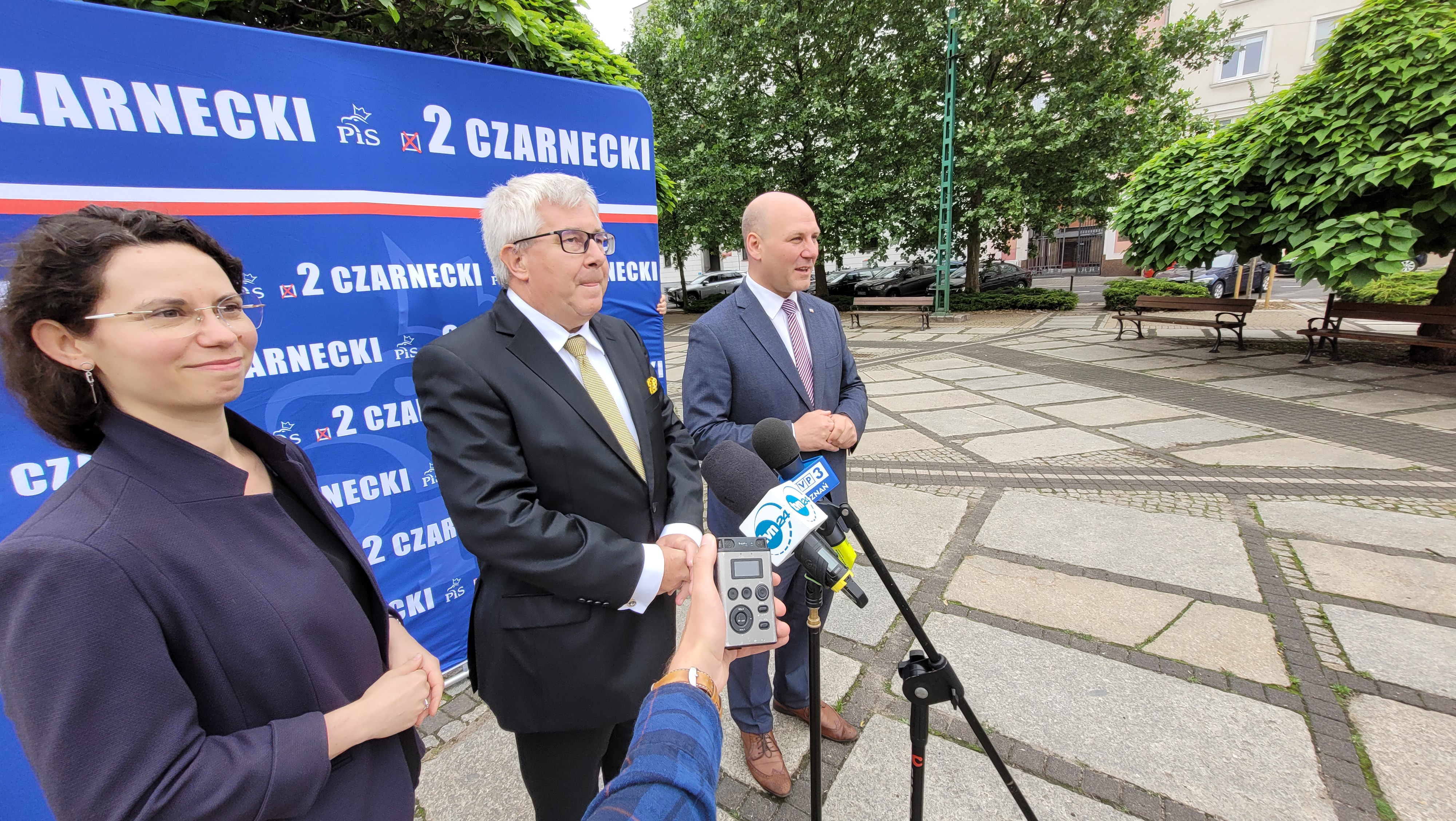 Ryszard Czarnecki konferencja - Krzysztof Polasik