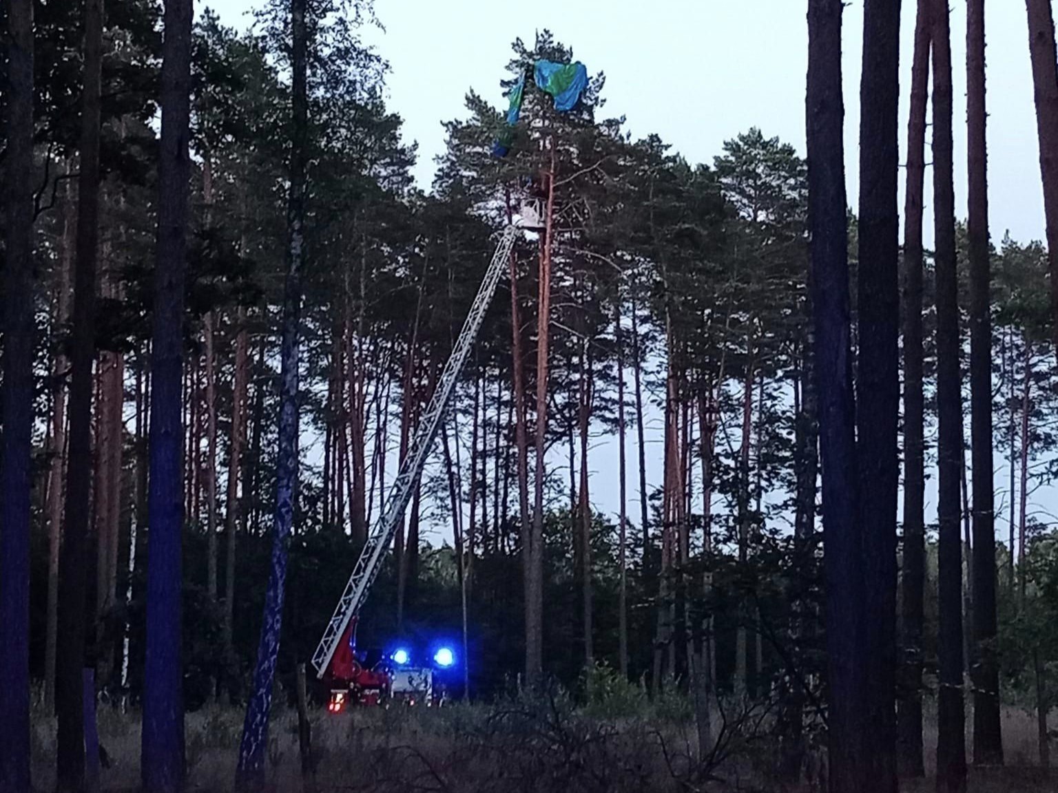 spadochroniarka w Pile - OSP RW w Pile