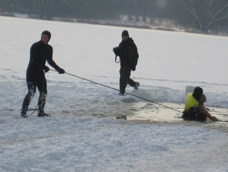 Lekcja na Rusałce - lód - Anna Skoczek