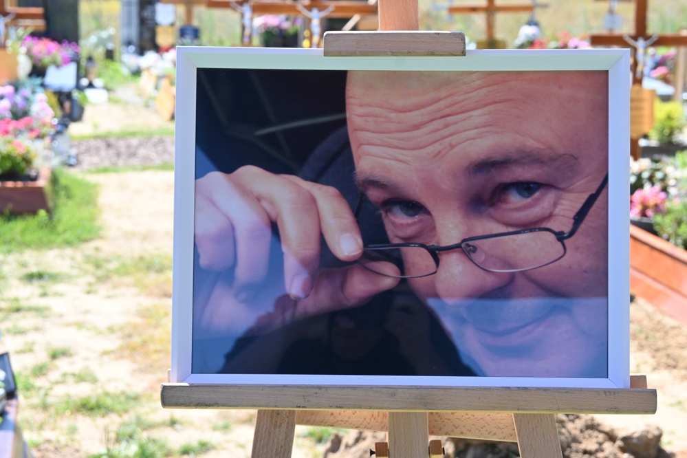 pogrzeb kazimierza kaszczyka - Leon Bielewicz