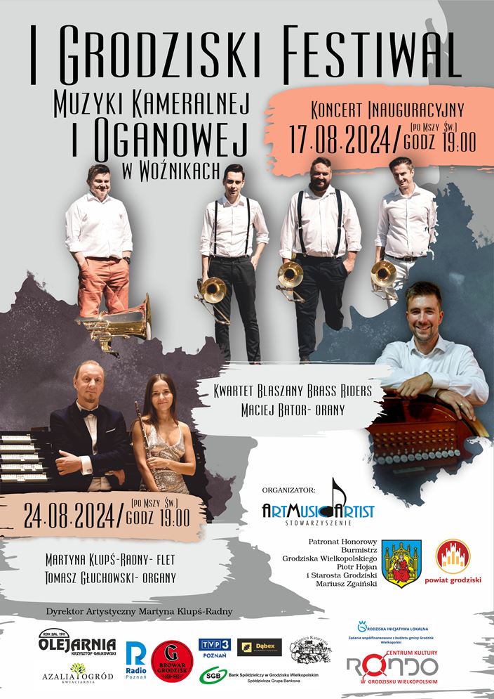 I Grodziski Festiwal Muzyki Kameralnej I Organowej 2024 - Organizator