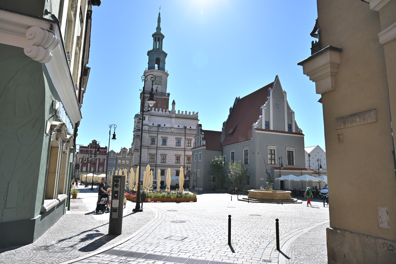 Rynek Poznań słupki - Wojtek Wardejn - Radio Poznań
