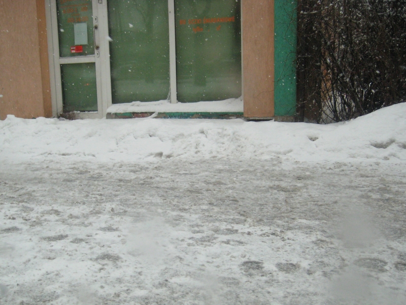 Strażnicy miejscy - odśnieżanie - Jacek Butlewski