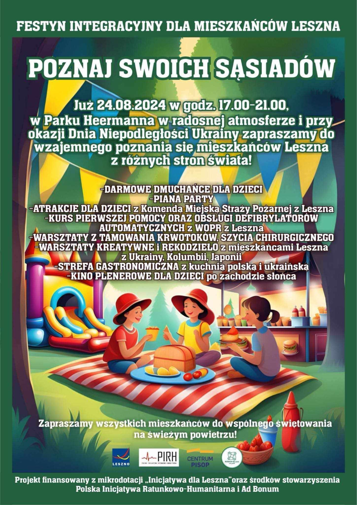 Piknik integracyjny - leszno.p