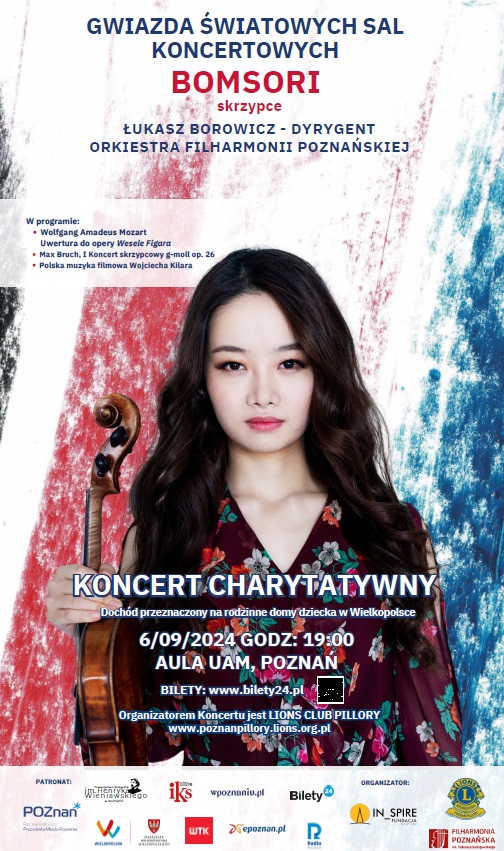 Koncert skrzypaczki Bomsori - Organizator