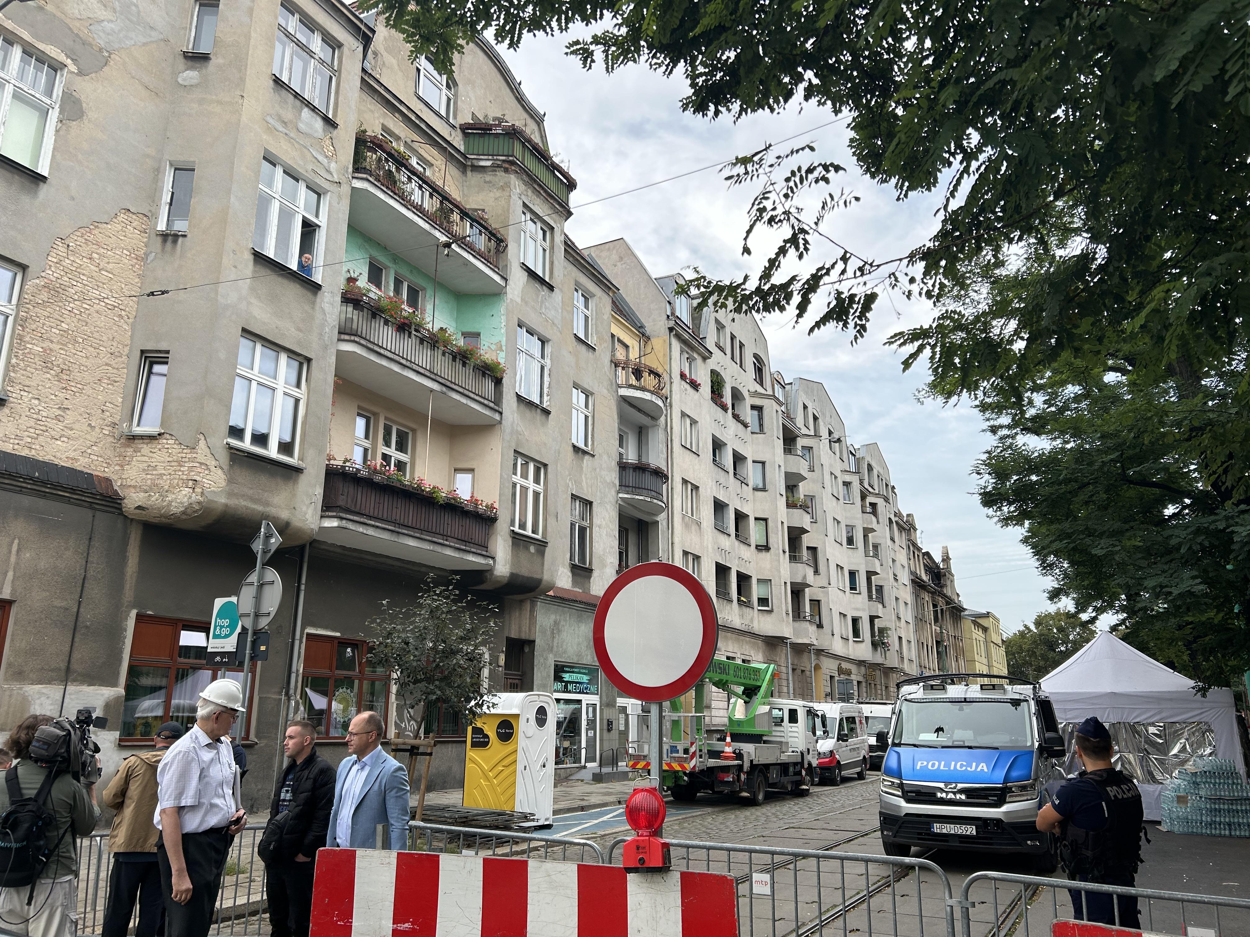 Rozbiórka kamienicy kraszewskiego - Szymon Majchrzak - Radio Poznań