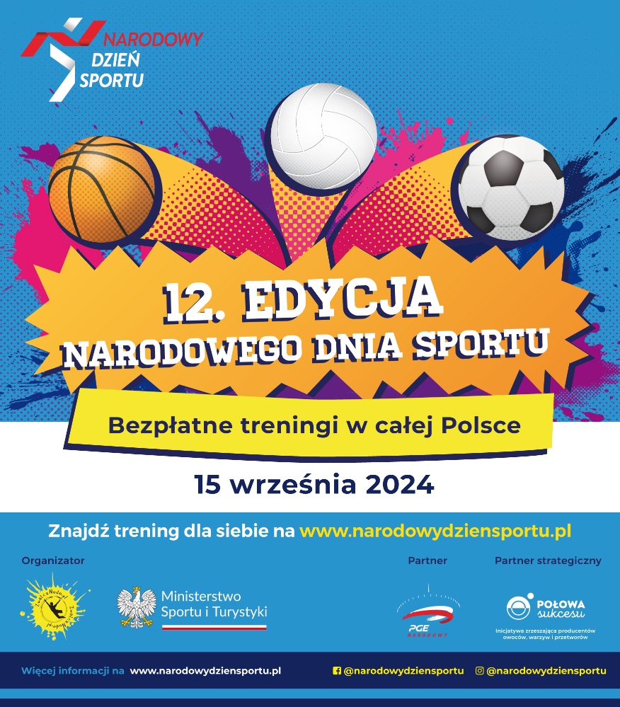 Narodowy Dzień Sportu 2024 - Organizator