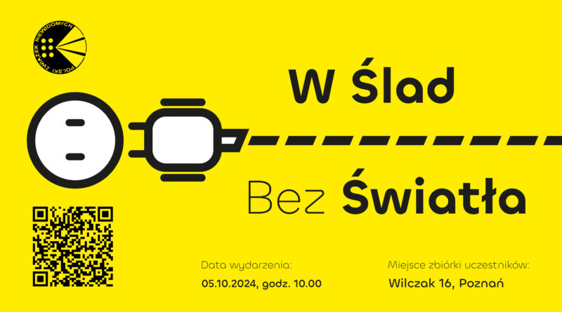 w ślad bez światła