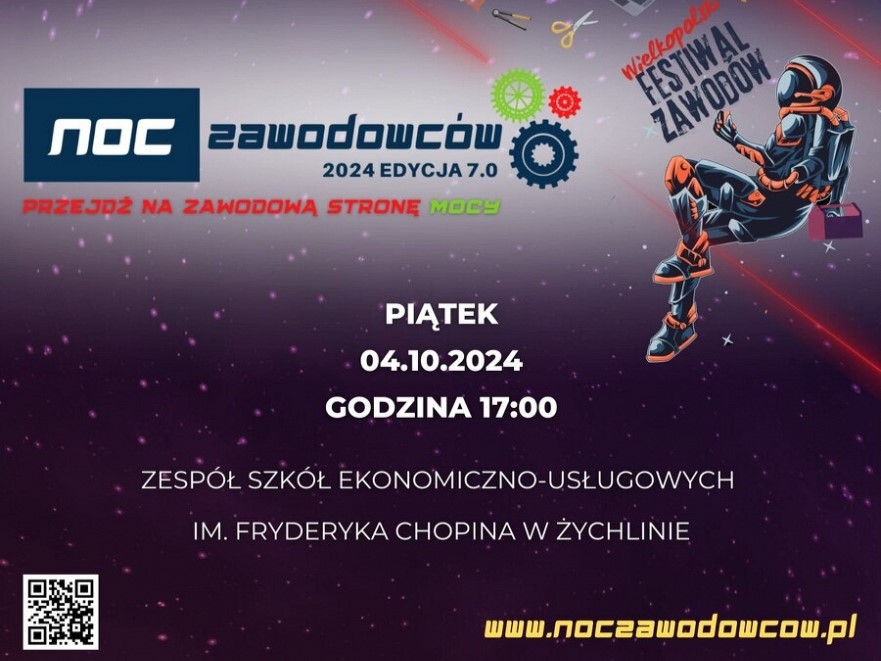 noc zawodowców konin