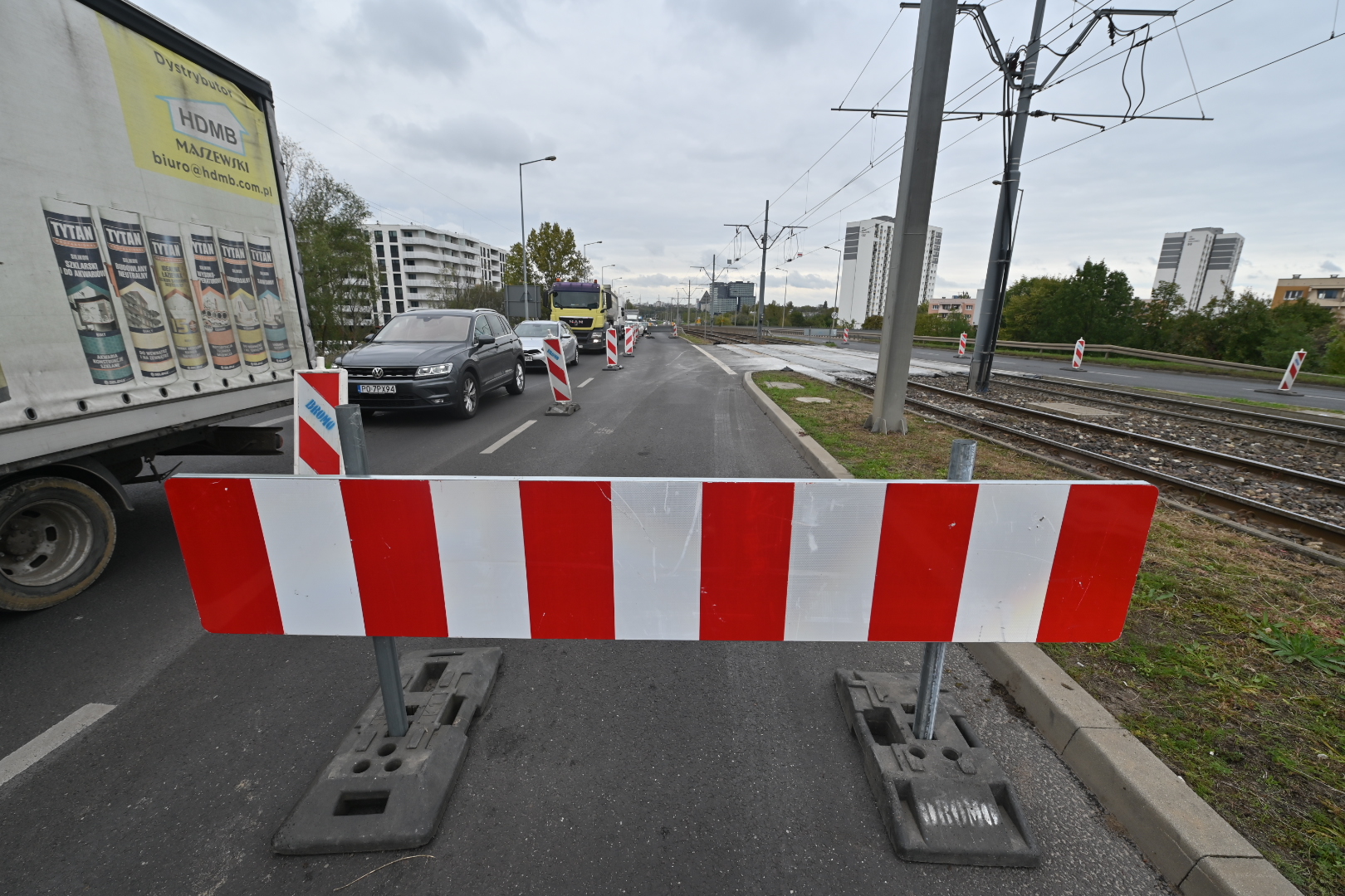 hetmańska remont utrudnienia - Wojtek Wardejn