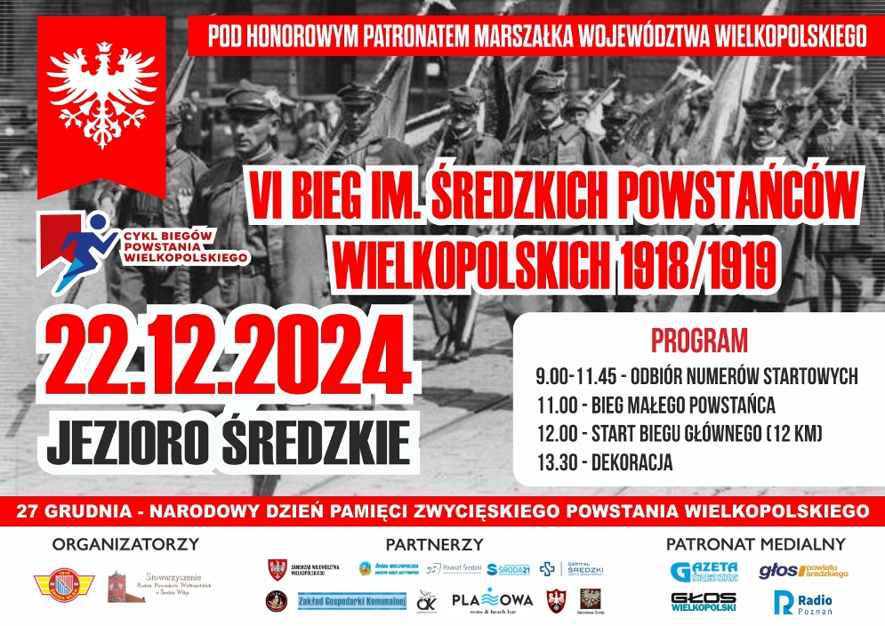 VI Bieg im. Średzkich Powstańców Wielkopolskich - Organizator