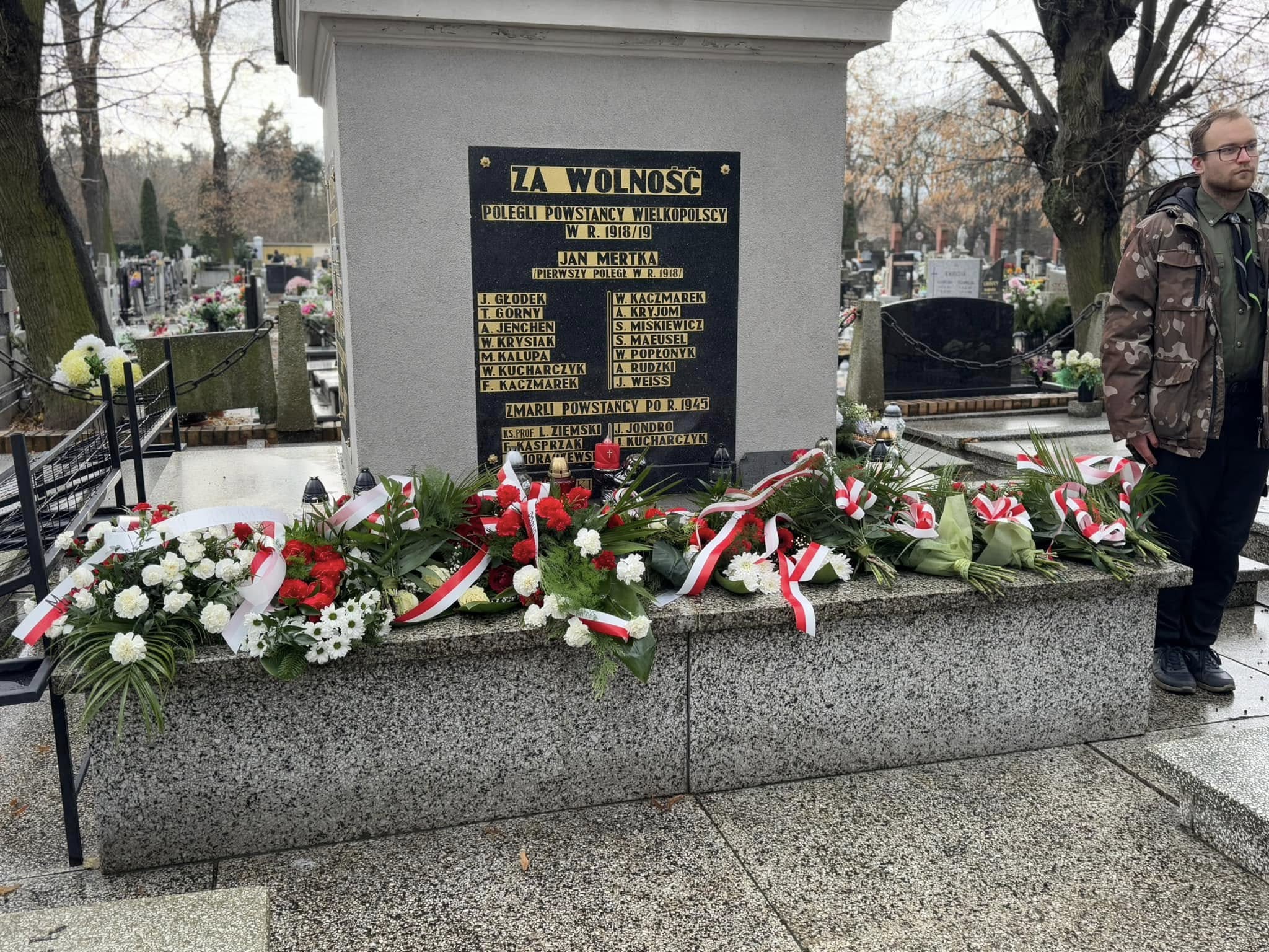 kwatera powstańców wielkopolskich cmentarz ostrów - Prezydent Ostrowa Wielkopolskiego Beata Klimek