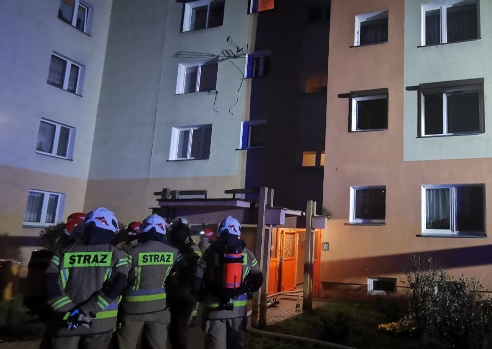 pożar kalisz - PSP Kalisz