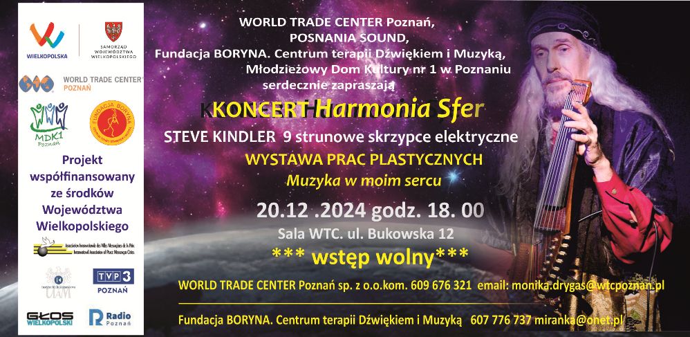 Steve Kindler w Poznaniu - Organizator