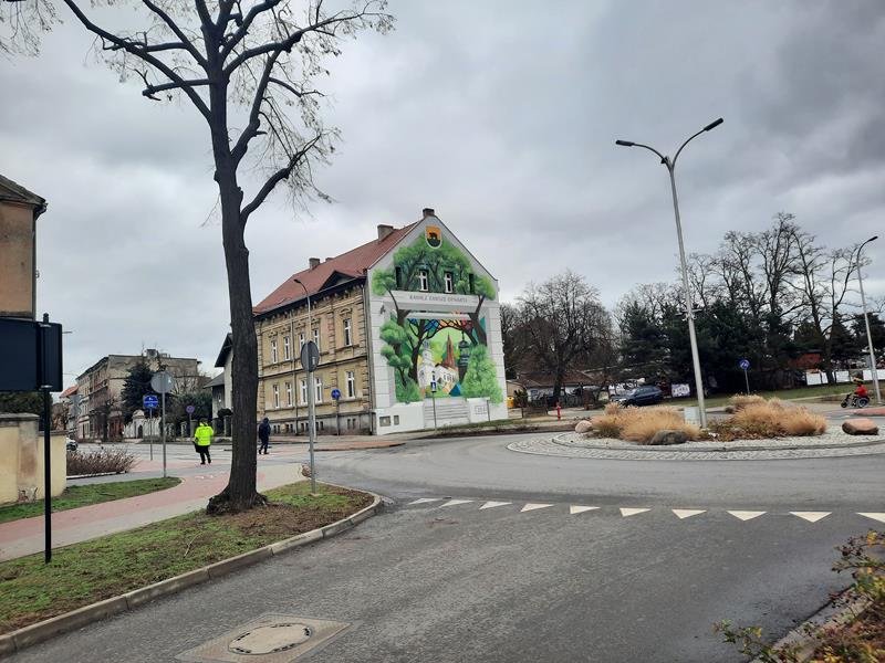 mural rawicz rondo - Jacek Marciniak - Radio Poznań