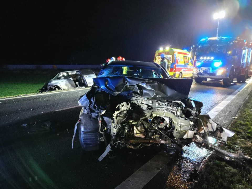 Wypadek grodzisk - OSP KSRG Grodzisk Wlkp