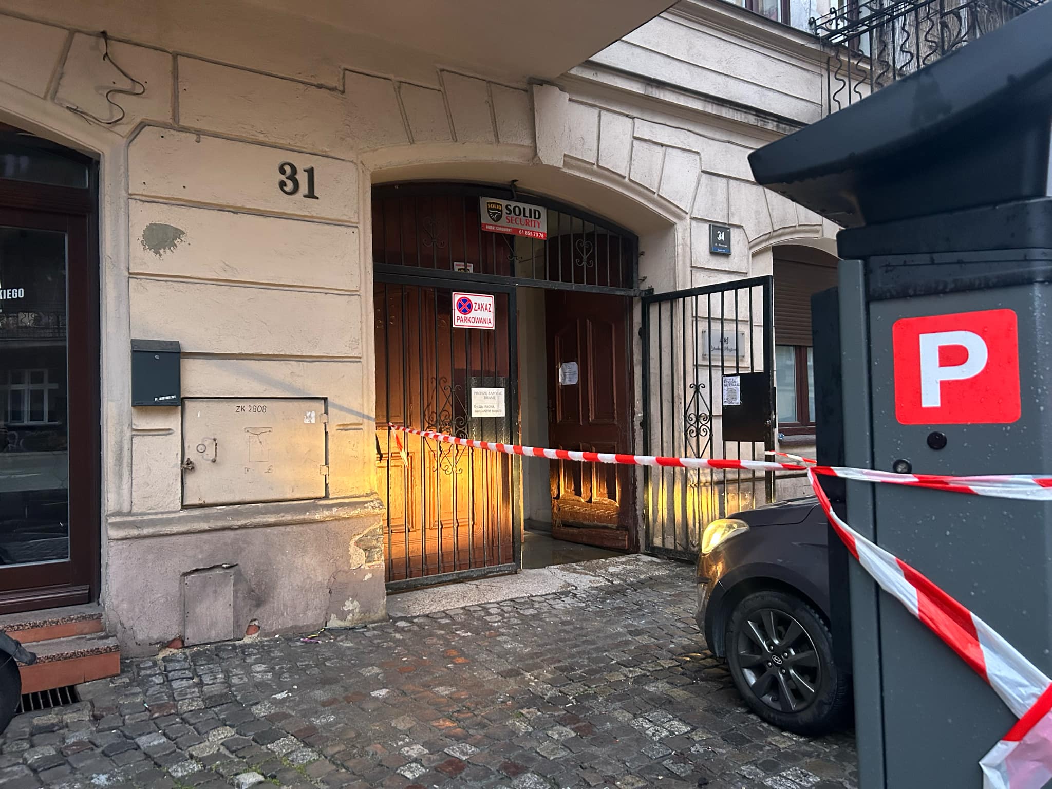 pożar kamienicy mostowa - Szymon Majchrzak - Radio Poznań