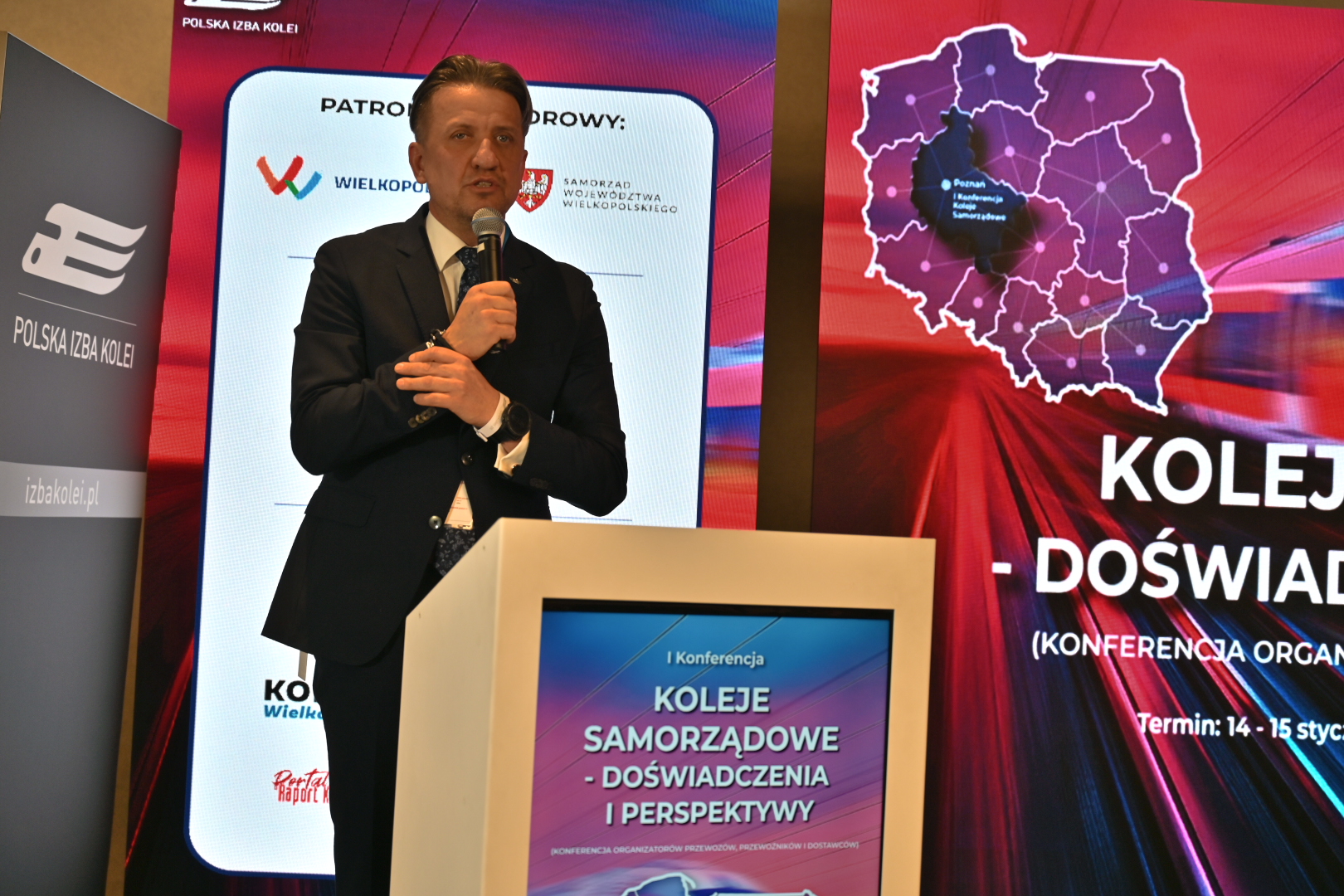 konferencja pkp - Wojtek Wardejn - Radio Poznań