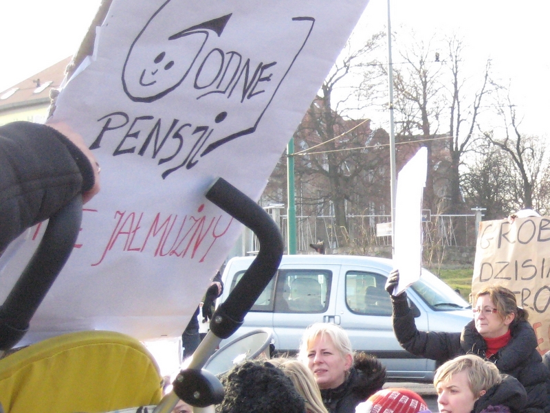 Protest ws. żłobków - Archiwum Radia Merkury