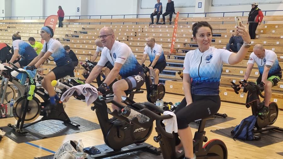 maraton spinning rower wośp - Magdalena Konieczna - Radio Poznań