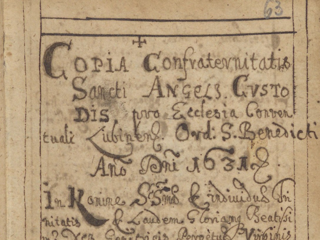 starodruk opactwo lubiń - Andrzej Przewoźny - Leszczyńska Galeria Książki