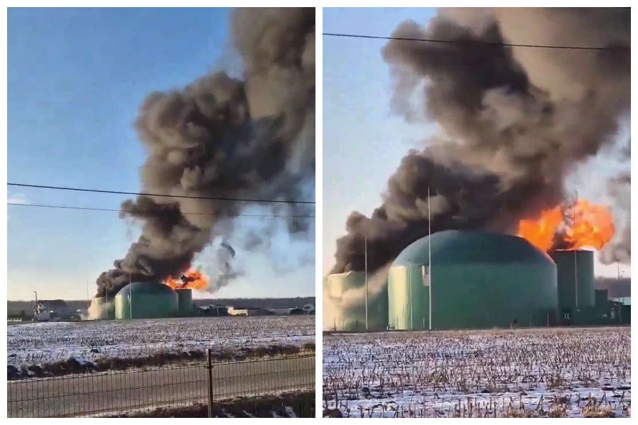 biogazownia pożar - remiza.pl