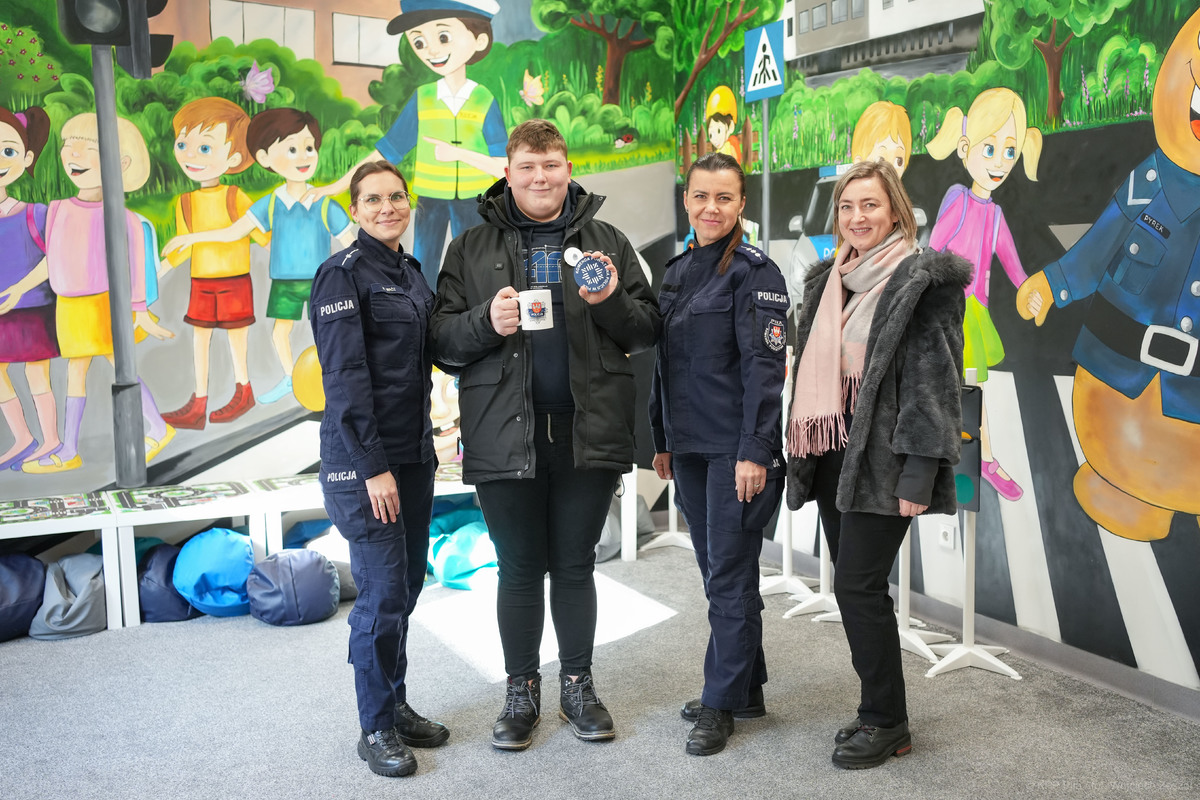 Policjanci piła - KPP w Pile