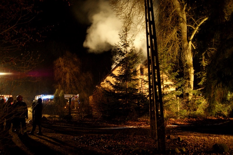 Pożar w leśniczówce - Wiesława Pinkowska