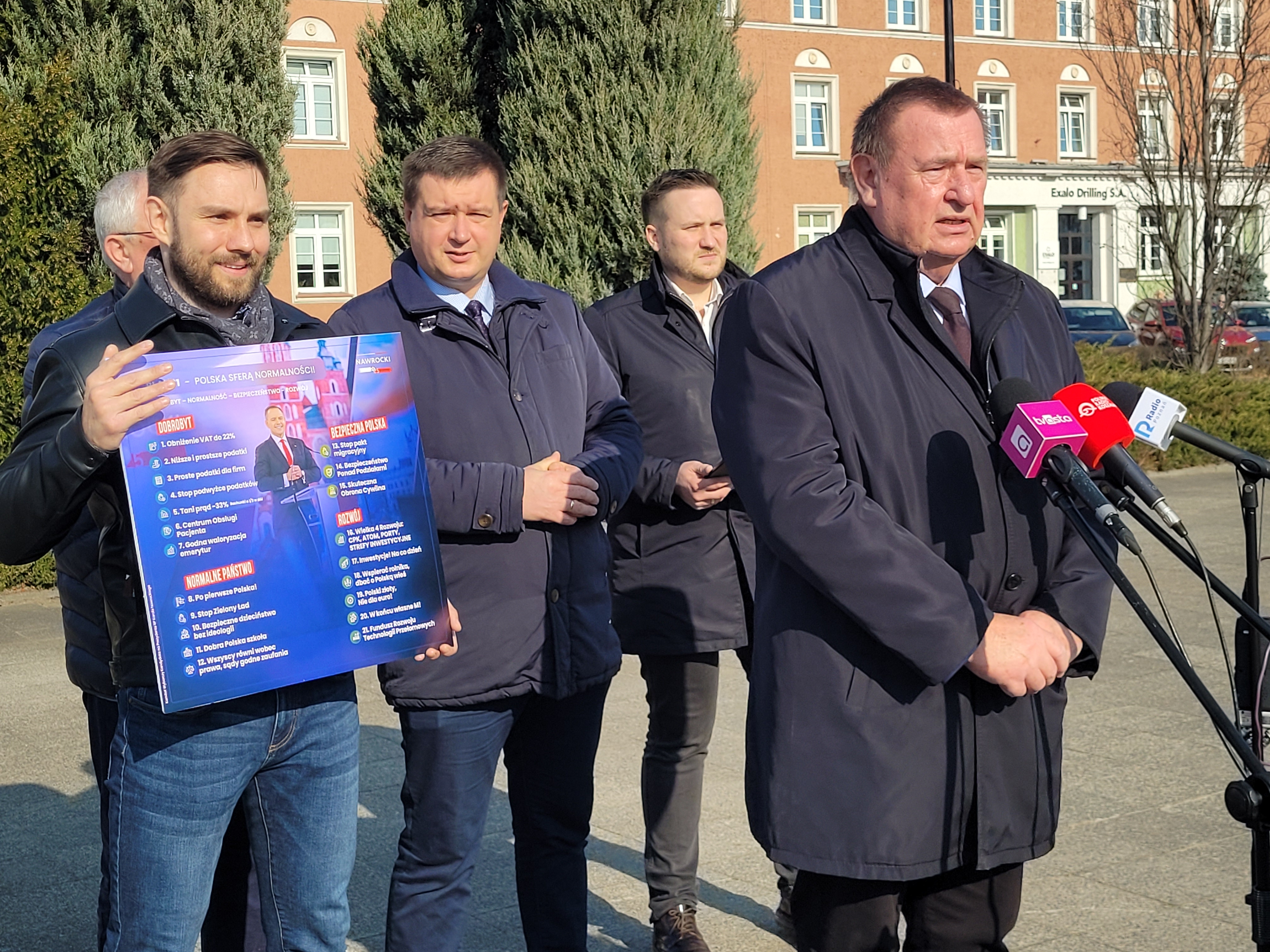 nawrocki konferencja - Marek Wolski - Radio Poznań