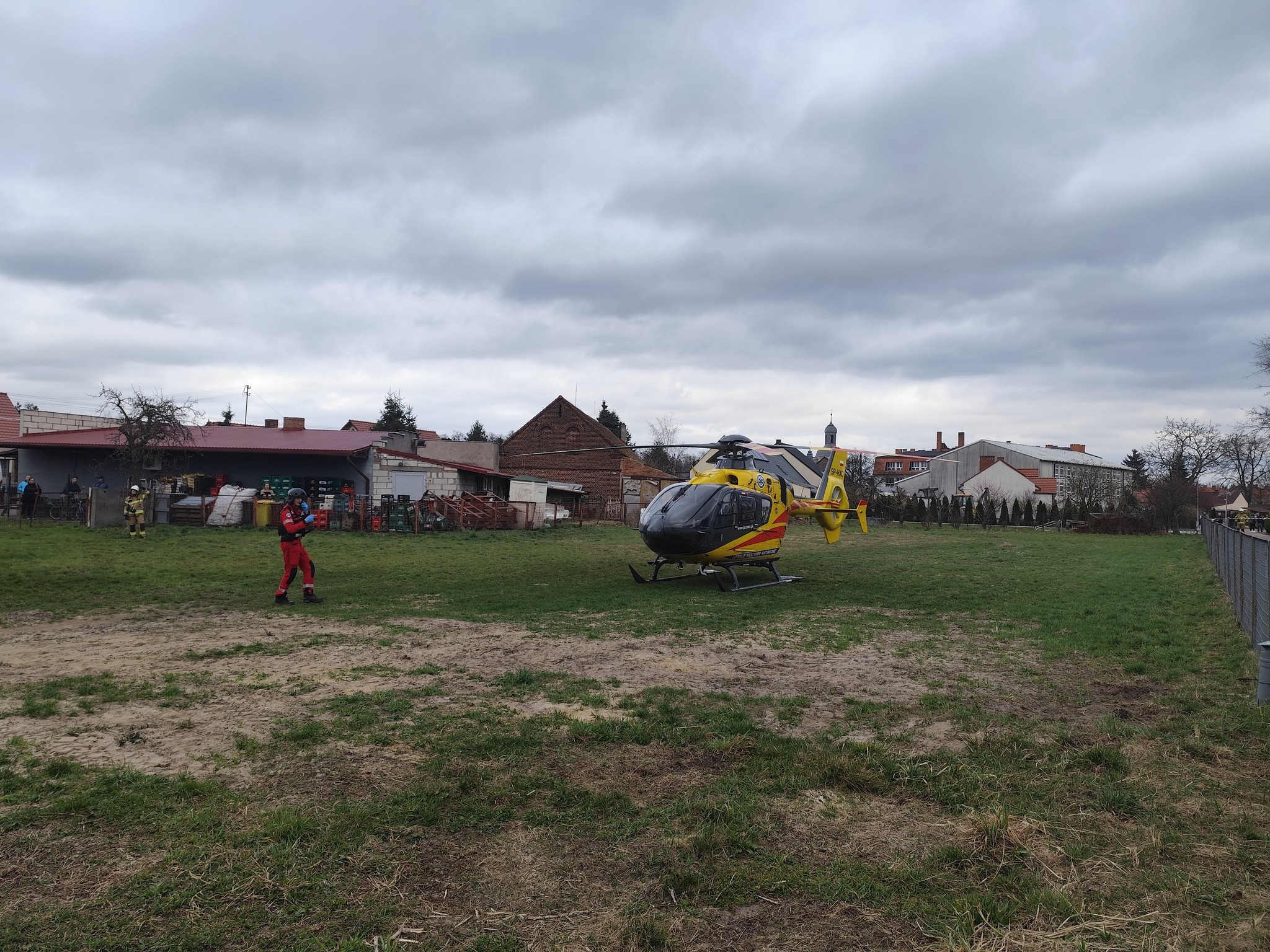 Quad wypadek - OSP Wijewo