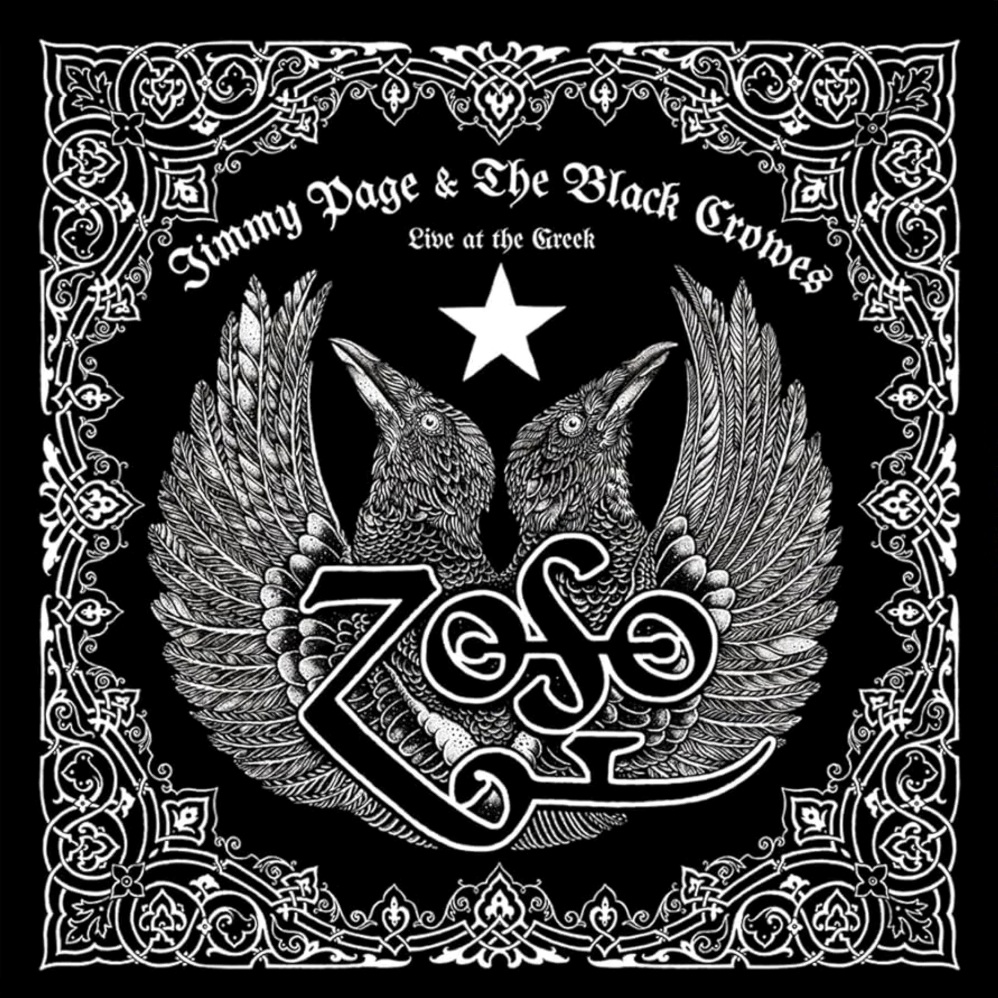 Jimmy Page & The Black Crowes „Live At The Greek” - okładka płyty