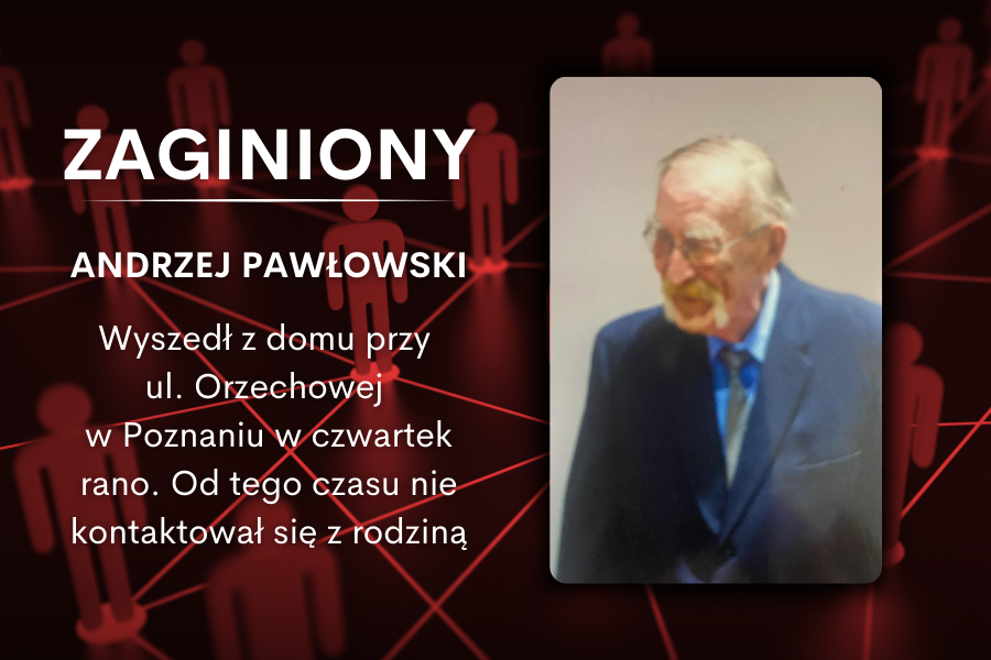 zaginiony andrzej pawłowski