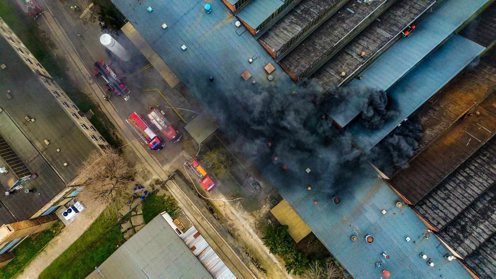 pożar kalisz - Patryk Zaremba - Kalisz24 INFO