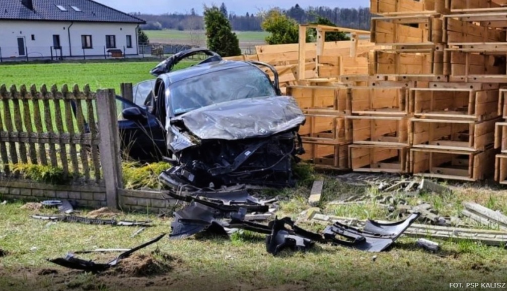 wypadek - PSP Kalisz