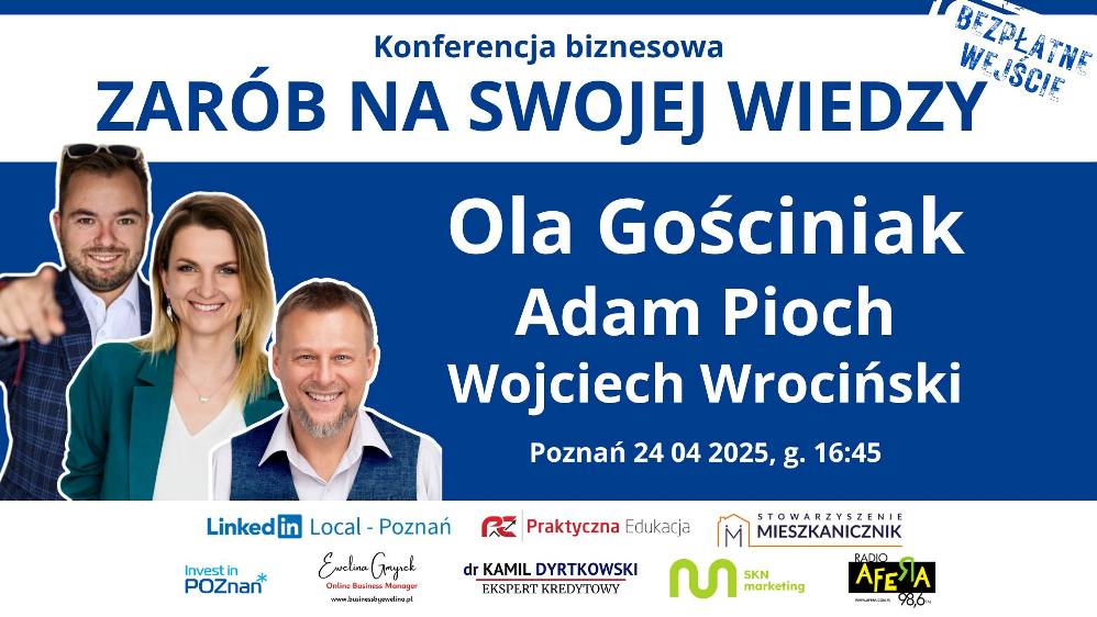 Zarób na swojej wiedzy 2025 - Organizator