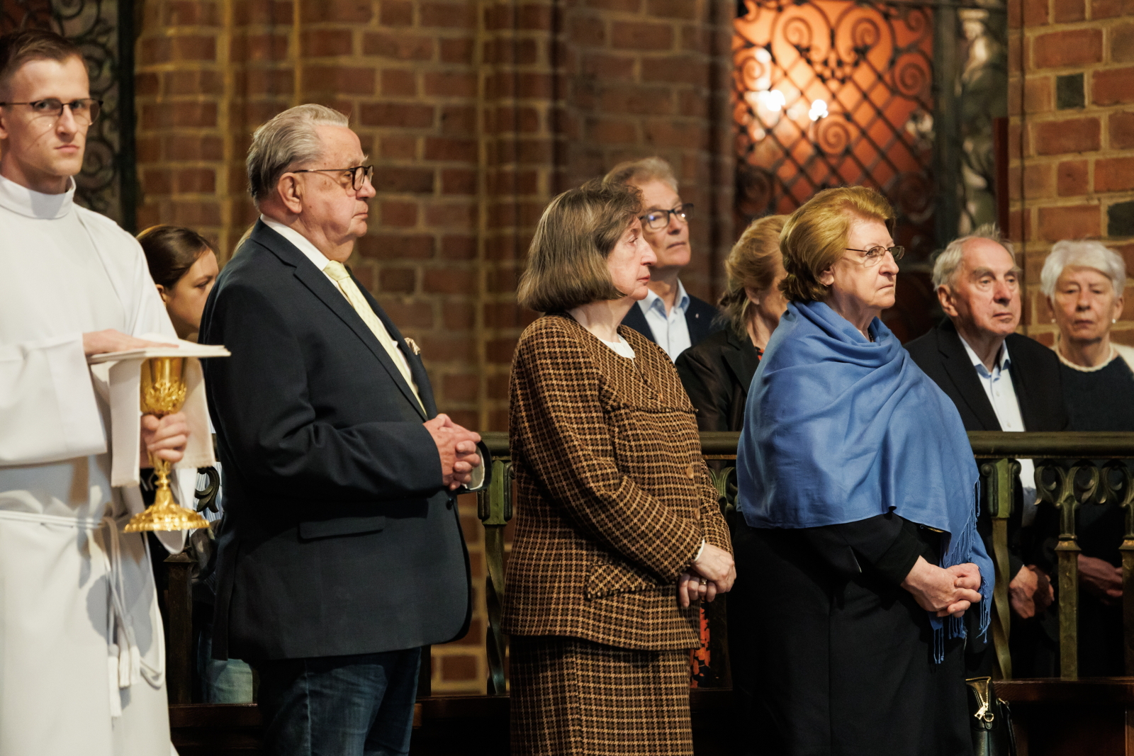 Suchocka na mszy - Marek Zakrzewski/PAP