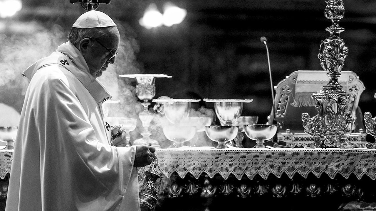Papież Franciszek - PAP/EPA/Fabio Frustaci